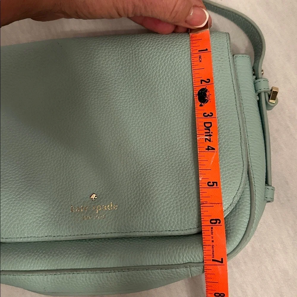 Kate Spade Penelope Orchard Crossbody Bag with Silver Hardware in Grace Blue